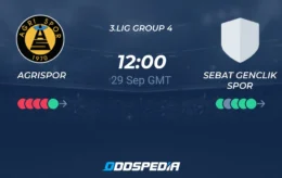 Ağrıspor Sebat Gençlikspor Maçında Heyecan Dorukta!