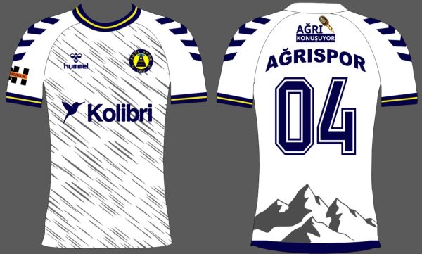 Yeni Beyaz Forma Ağrıspor